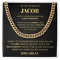 Husband Personalized Link Chain Necklace