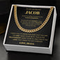 Husband Personalized Link Chain Necklace