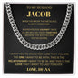 Husband Personalized Link Chain Necklace