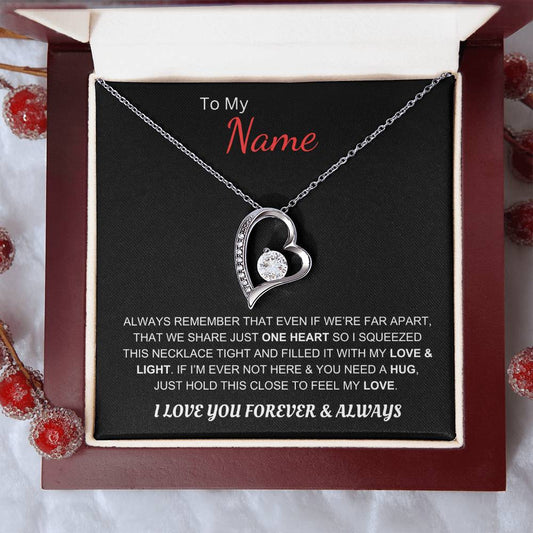 Custom Name Forever Love Necklace