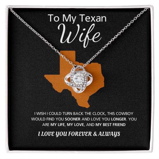 Texan Love Knot Necklace