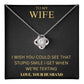 Smile Love Knot Necklace