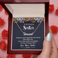 Personalized Name Necklace to Sister from Sister