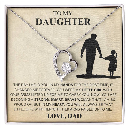 Daughter's Forever Love Necklace