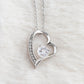 Personalized Puzzle Forever Love Necklace