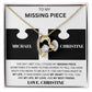 Personalized Puzzle Forever Love Necklace