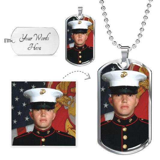 Personalized Dog Tag Necklace